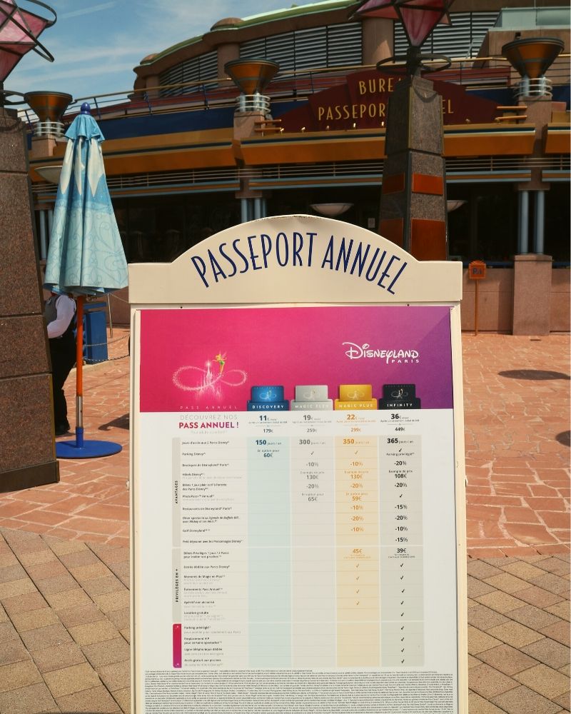 passaporto annuale disneyland paris