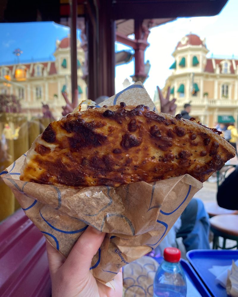 Croque monsieur a Disneyland Paris