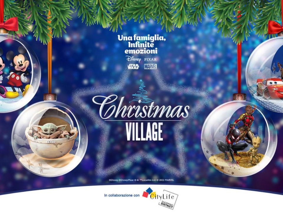 disney christmas village a milano