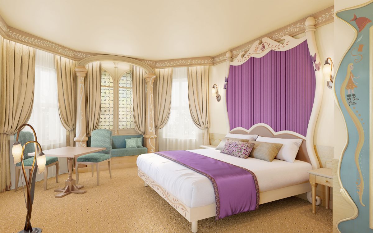 suite rapunzel disneyland hotel